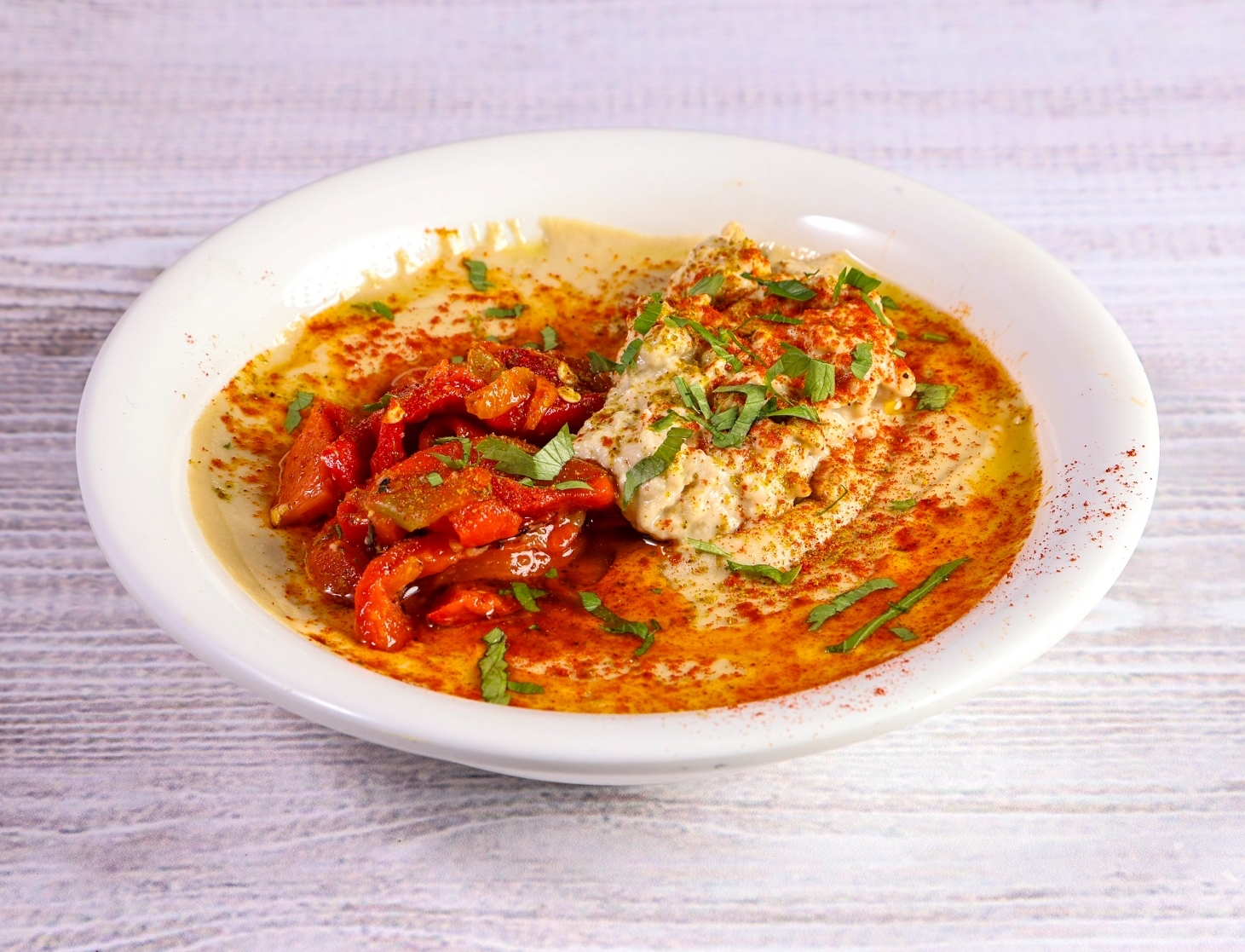 חומוס חצילים אש 🌶️ יריד האוכל דיזנגוף סנטר תל אביב