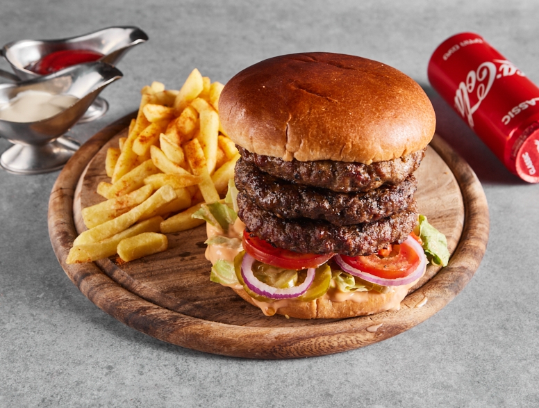 המבורגר 850 גרם Burger House בורגר האוס אבו גוש