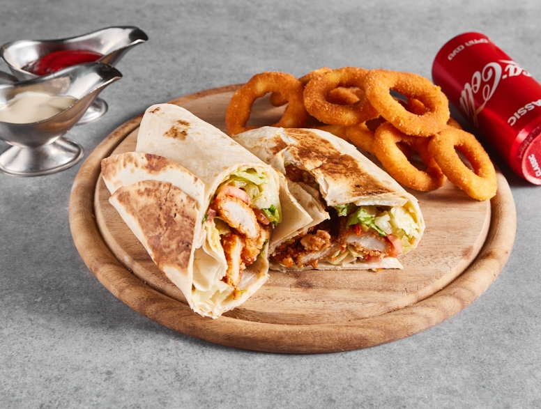 טורטייה חזה עוף Burger House בורגר האוס אבו גוש