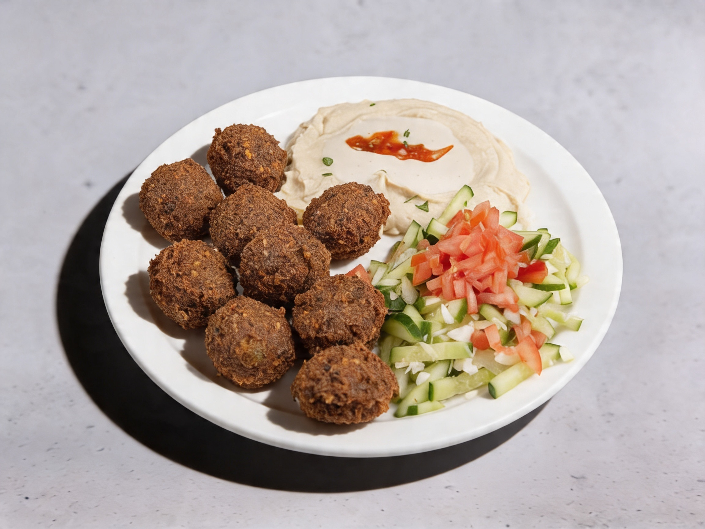 פלאפל בצלחת שווארמה פלאפל אלי תל אביב