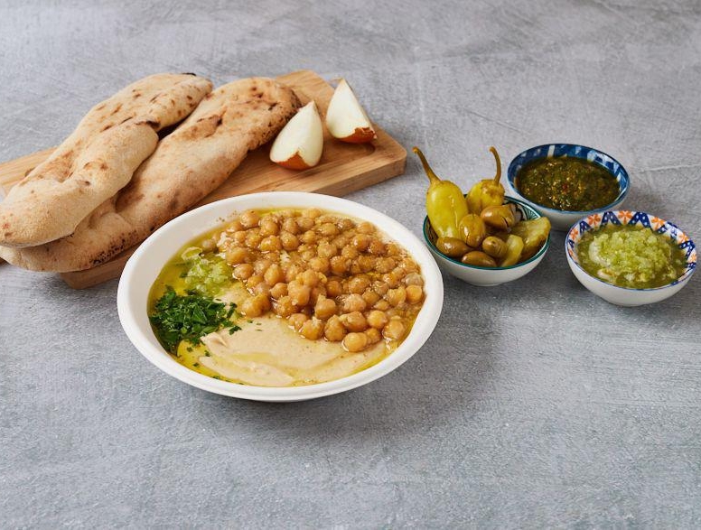 חומוס גרגרים חומוס נרי קרית אונו