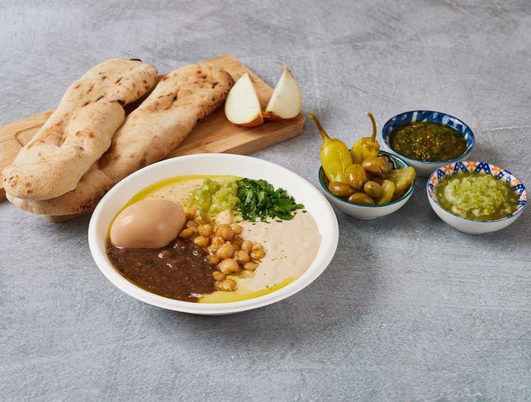 חומוס קומפלט חומוס נרי קרית אונו