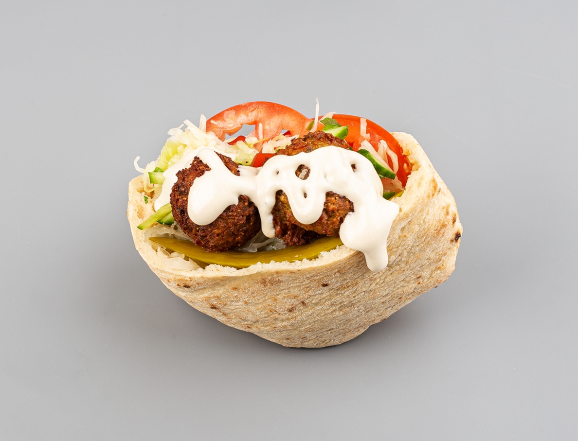 חצי מנה פלאפל פלאפל לאלו צפת