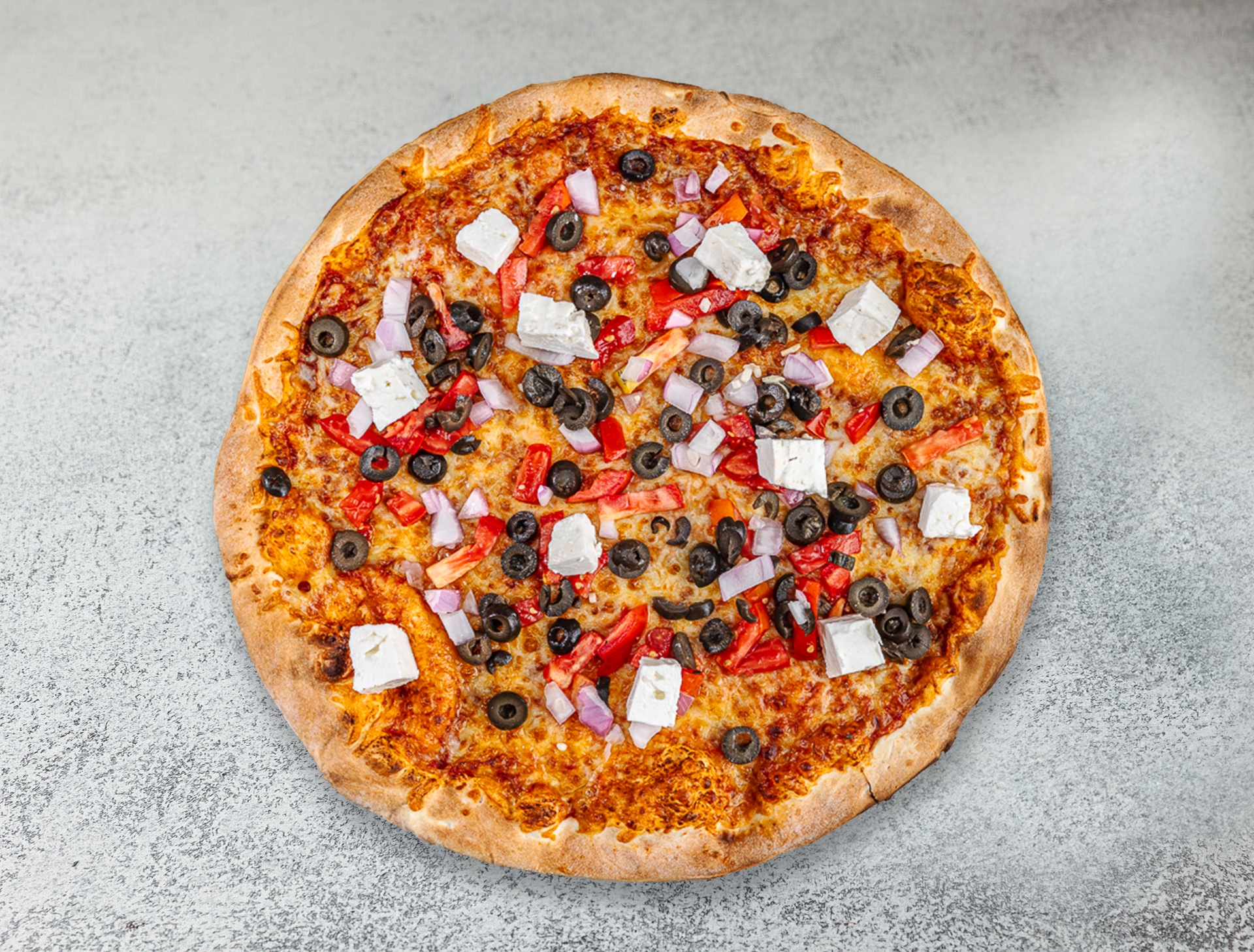 פיצה יוונית אישית HB PIZZA&MORE נהריה