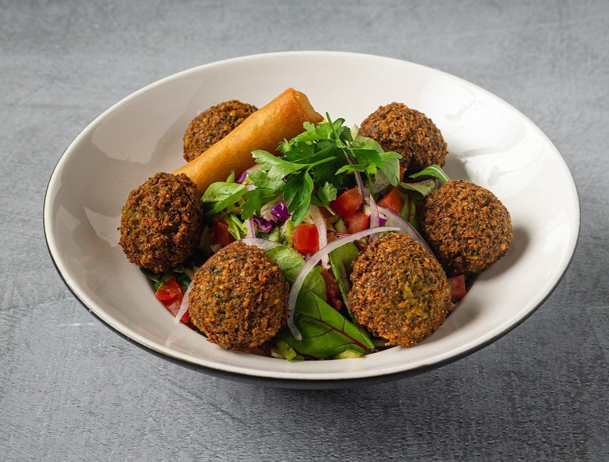 פלאפל בצלחת סביח זיסמן הבורסה רמת גן