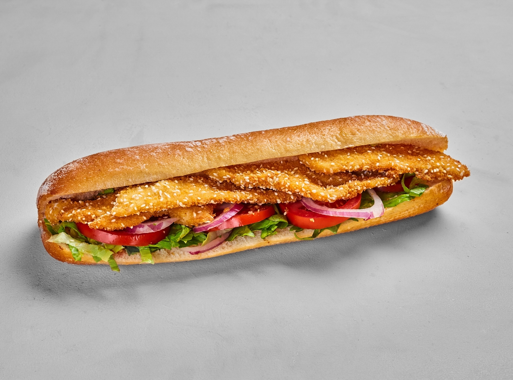 שניצל XL קלאסי בבגט שניצל 20 טעמים חולון