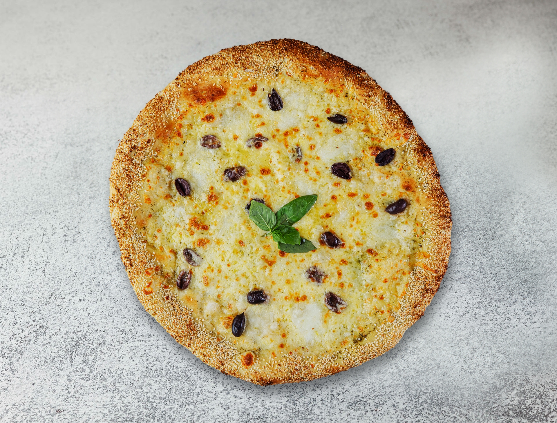 פיצה פסטו אישית HB PIZZA&MORE נהריה