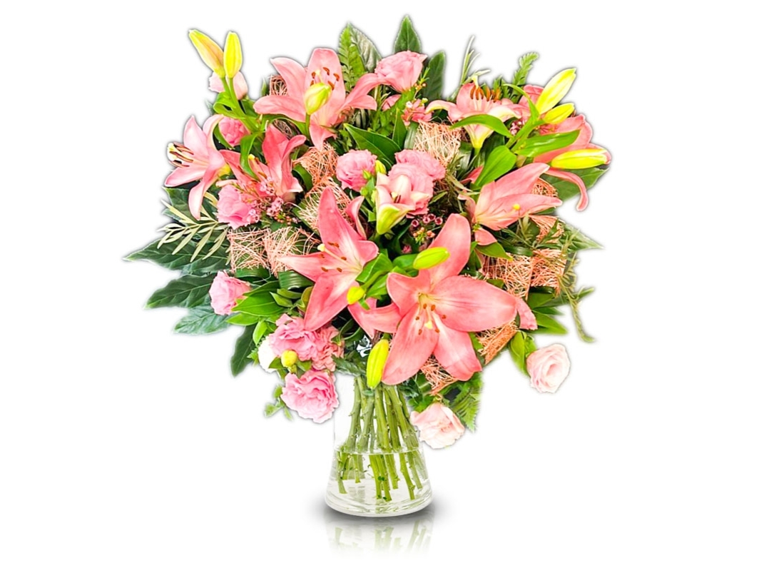 זר פרחים פינק ליידי פלאוור פוינט Flower point בילו סנטר קרית עקרון