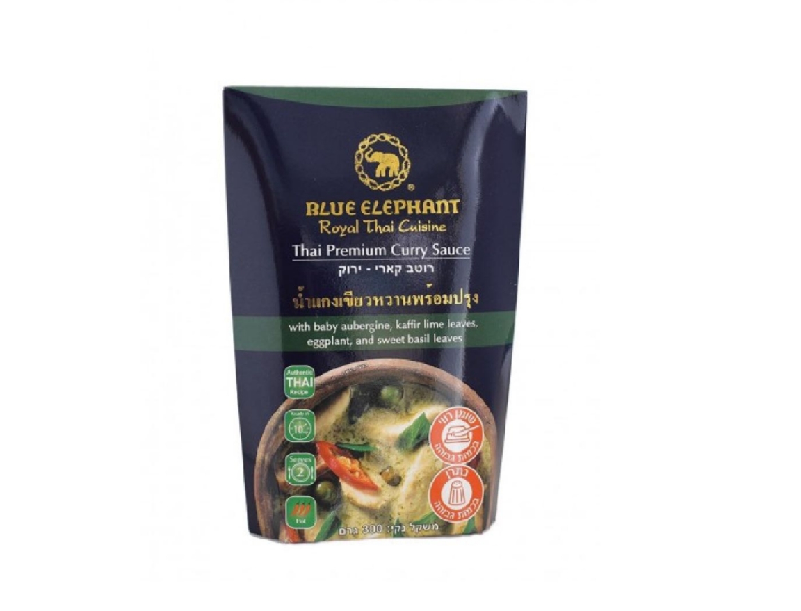 רוטב קארי ירוק 300 גרם | Blue Elephant בוסתן השכונה אבן גבירול תל אביב