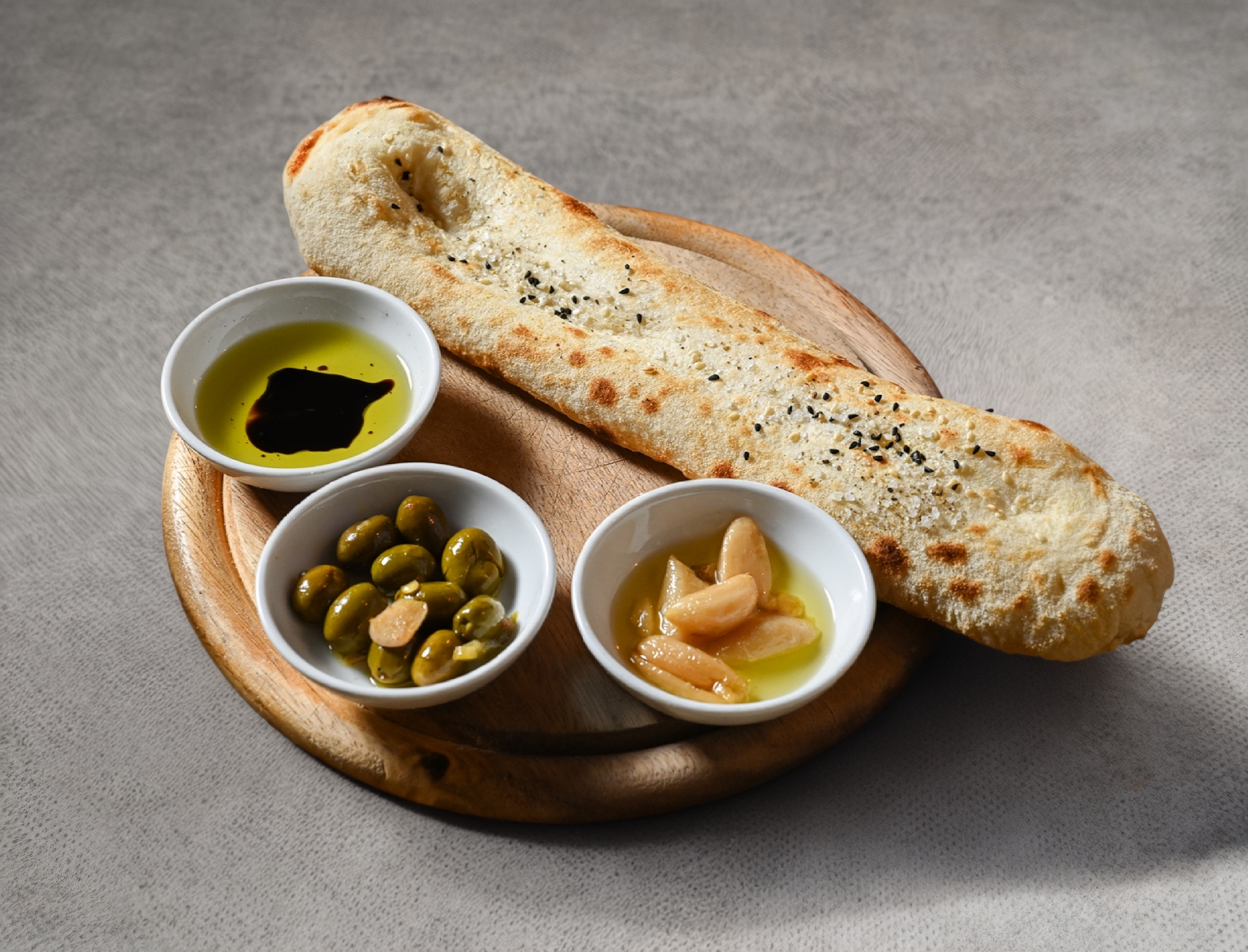 פוקצ'ה הבית מסעדת קיסר ראש פינה מיט בר