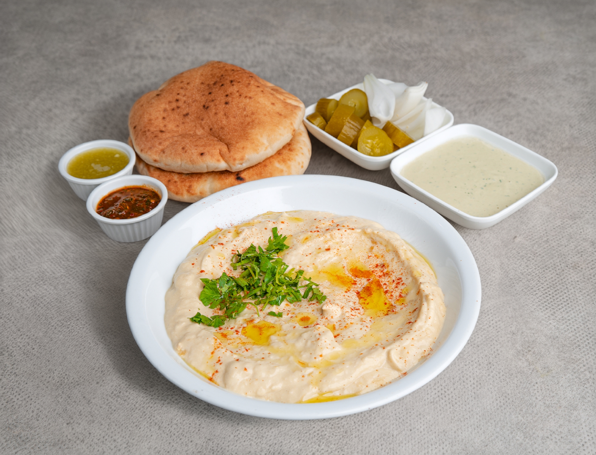 חומוס הבית מסעדת קיסר ראש פינה מיט בר