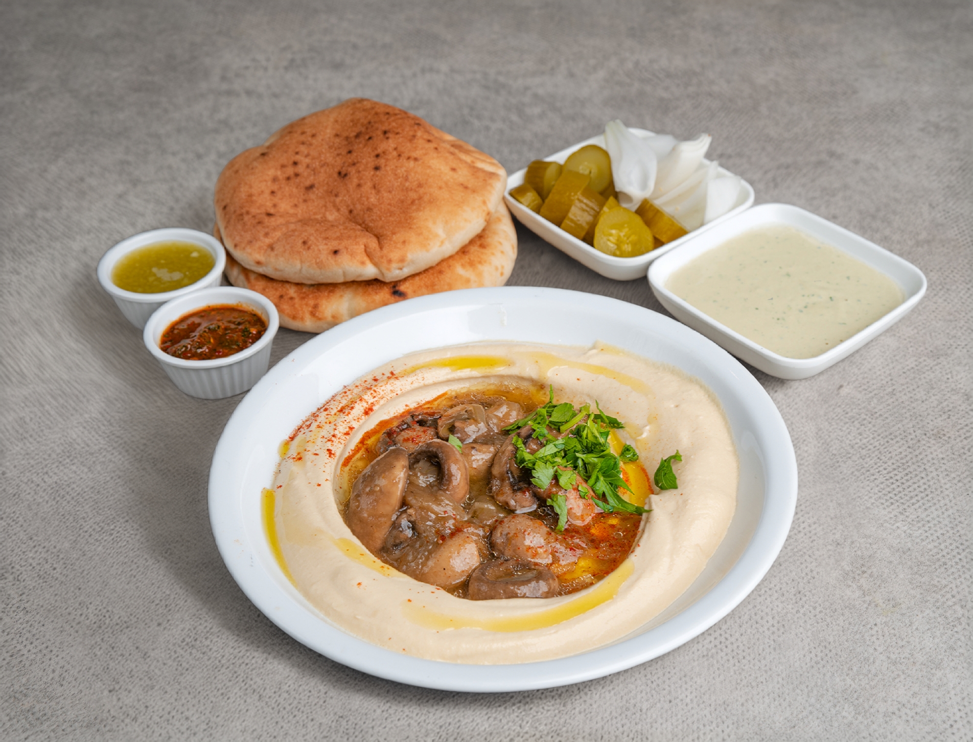 חומוס בשר מסעדת קיסר ראש פינה מיט בר
