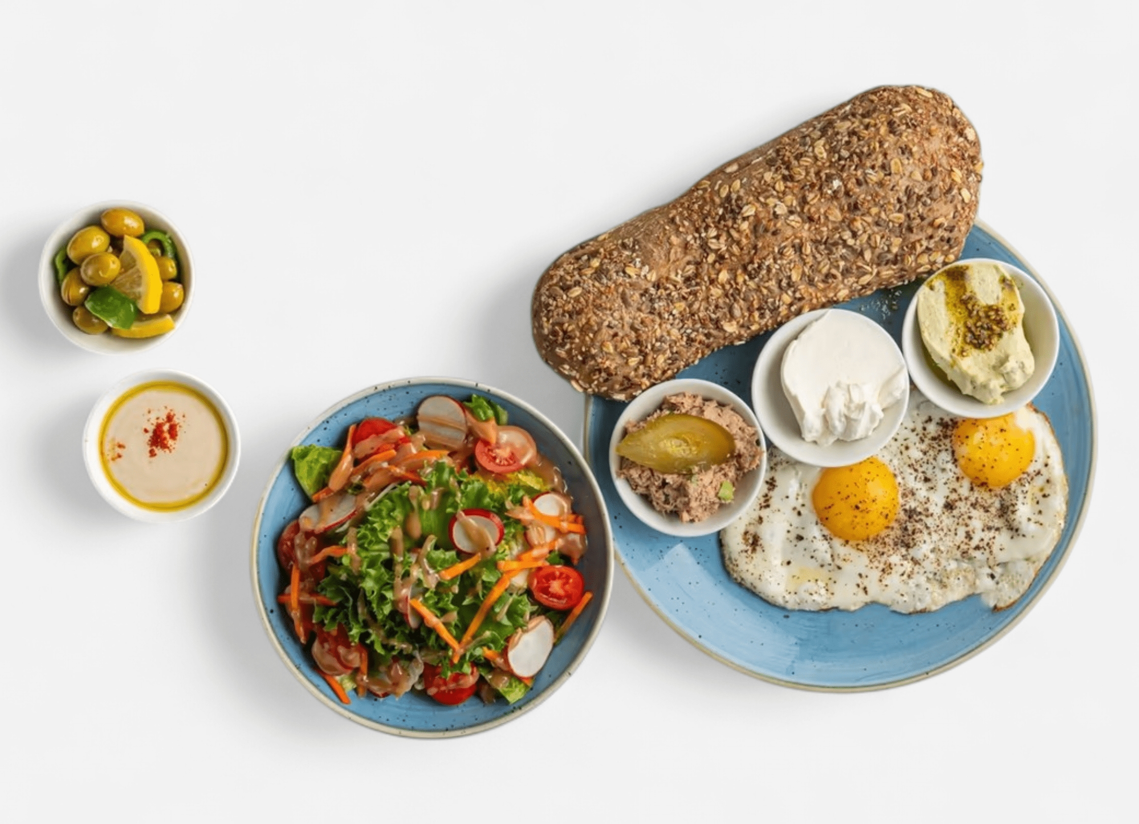 בוקר ישראלי מפנק קפה הנרייטה תל אביב