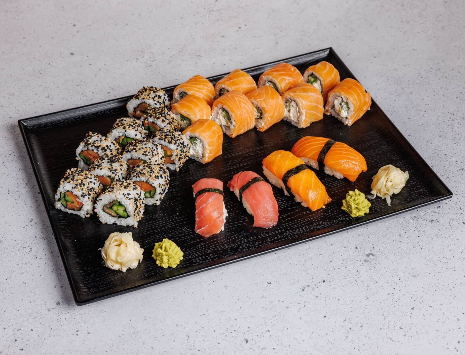 🥢 מגש קאידו קטן | 24 יחידות Kaido Sushi קאידו סושי רמת גן