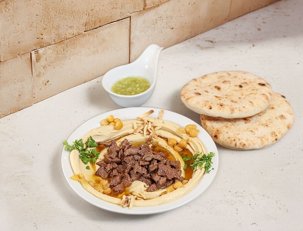 חומוס בשר חומוס גלעד קרית ביאליק