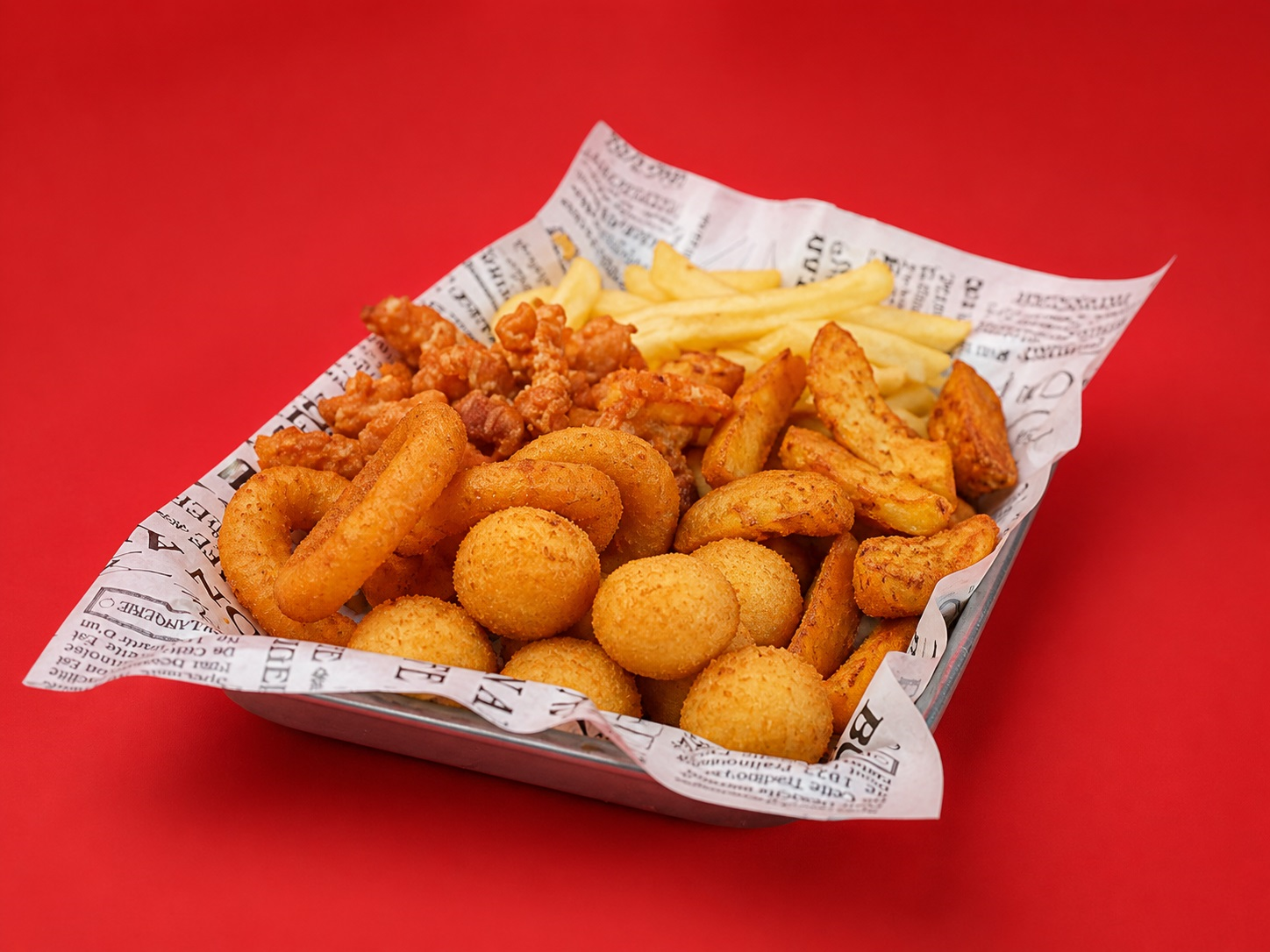 מיקס מטוגנים גדול ליביס Libis burger& Co