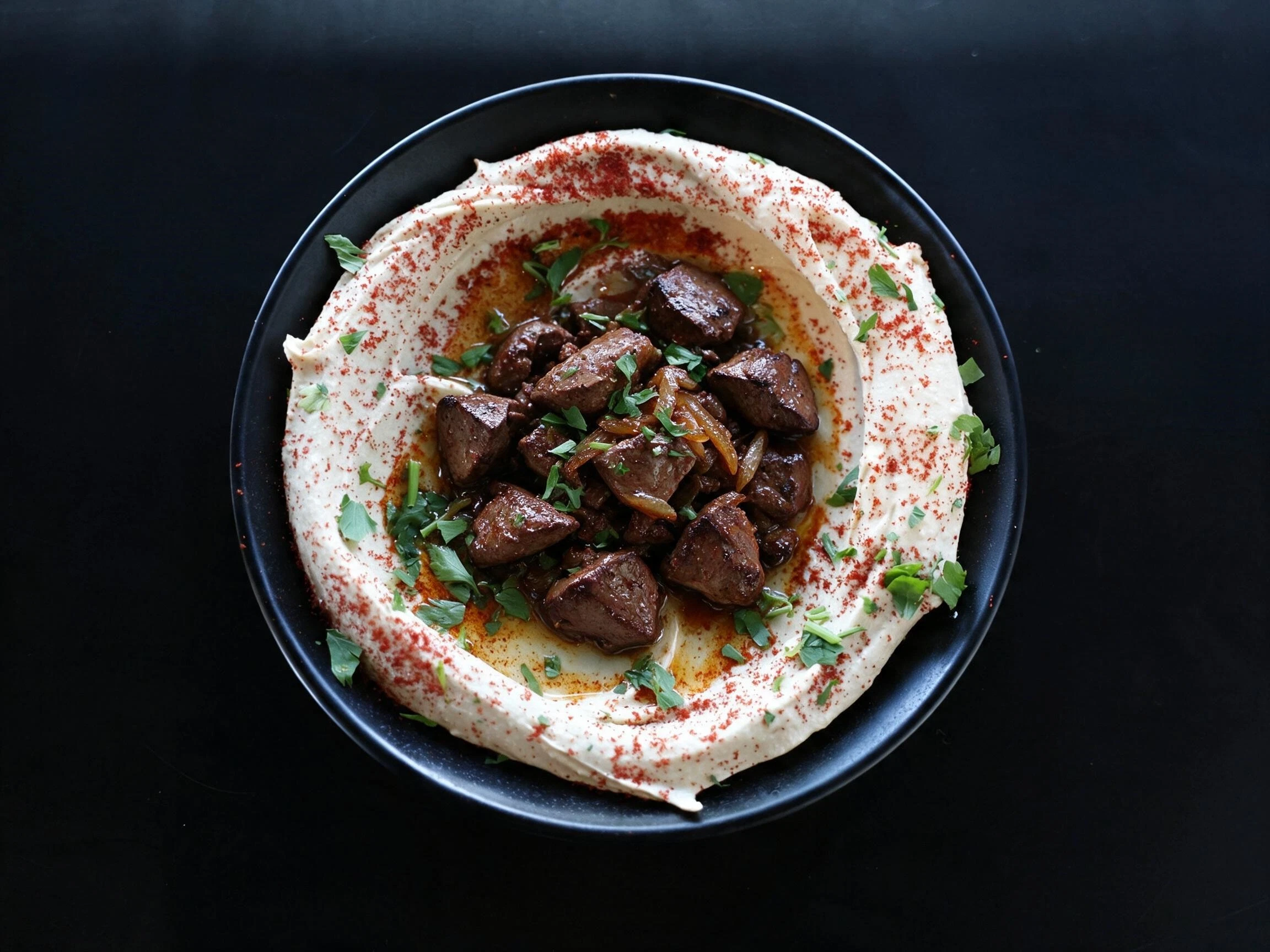 חומוס כבד לה שיפוד אשקלון