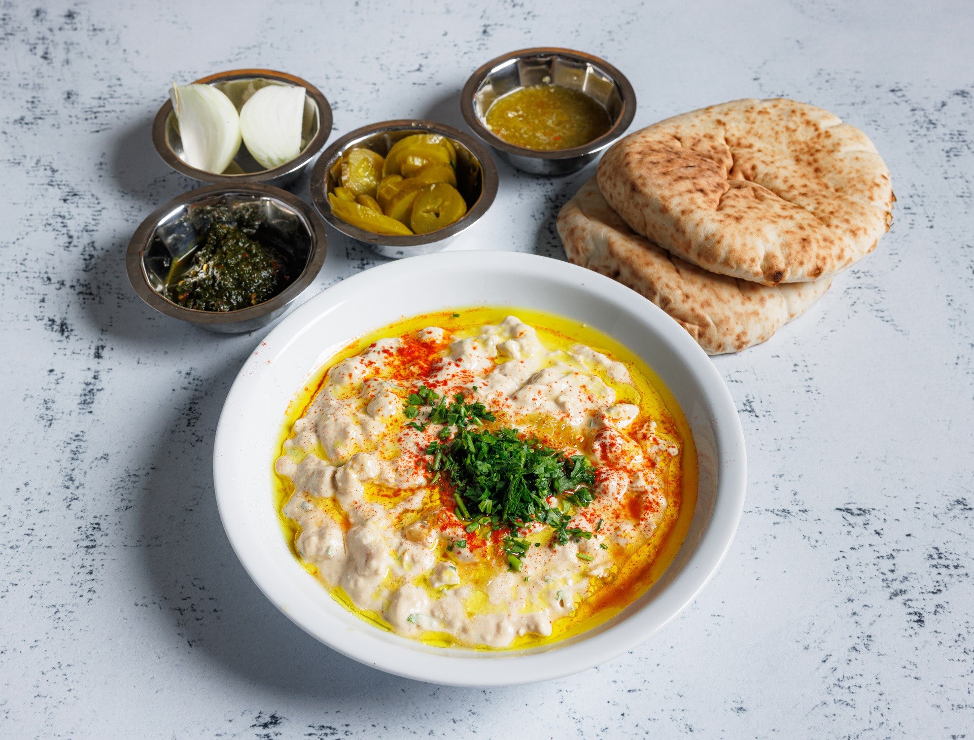 חומוס מסבחה חומוס Eבן גבירול תל אביב