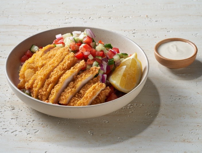 סלט שניצל קוקו פתח תקווה