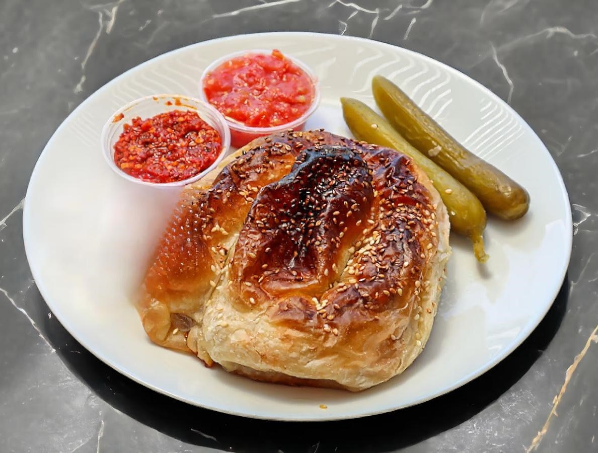 בורקס תפוח אדמה ופטריות בורקס העגלה חיפה