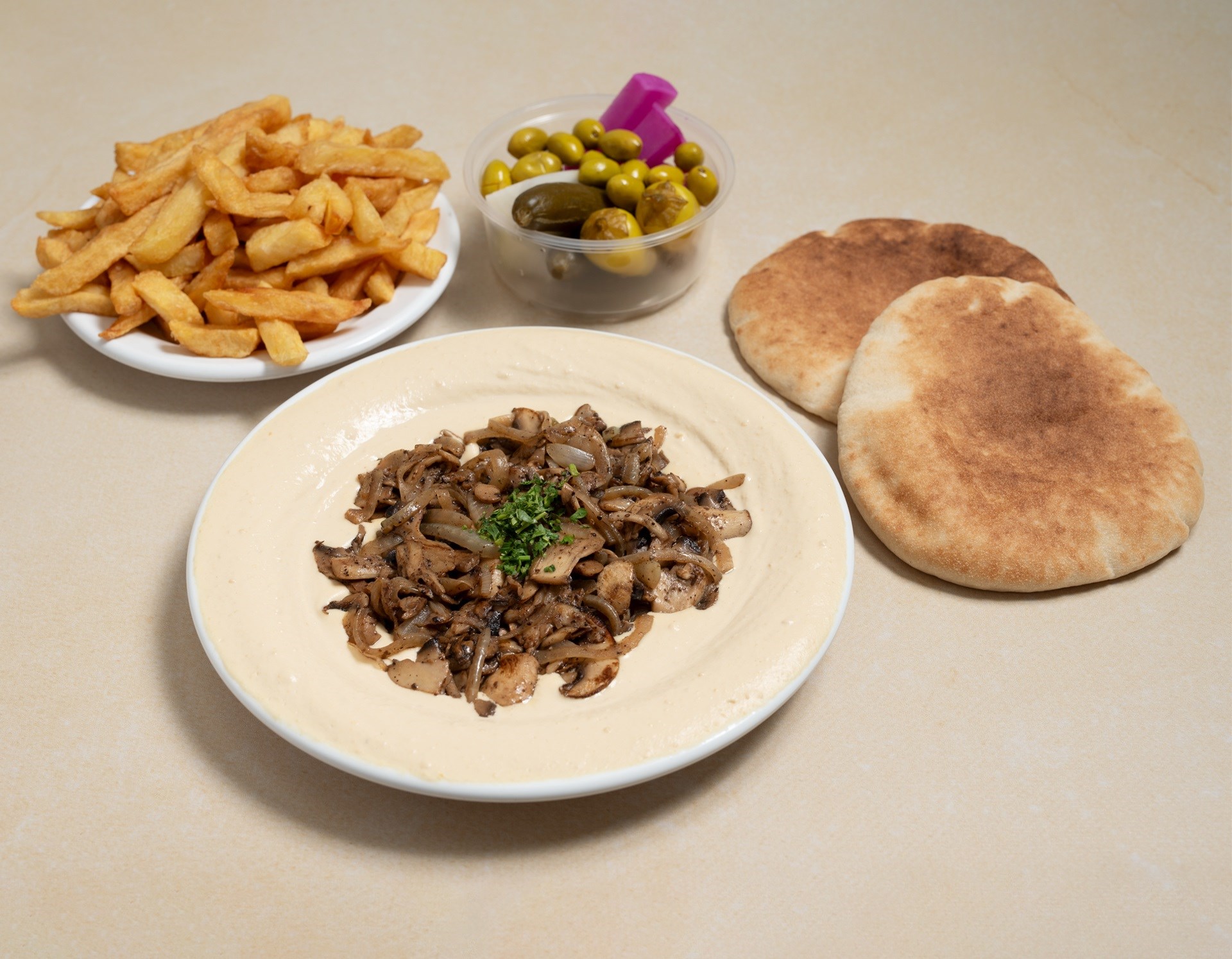 עסקית חומוס פטריות חומוסיית הקונגרסים חיפה