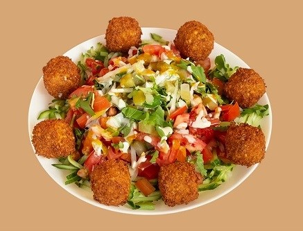 סלט פלאפל סביח הכפר כפר סבא