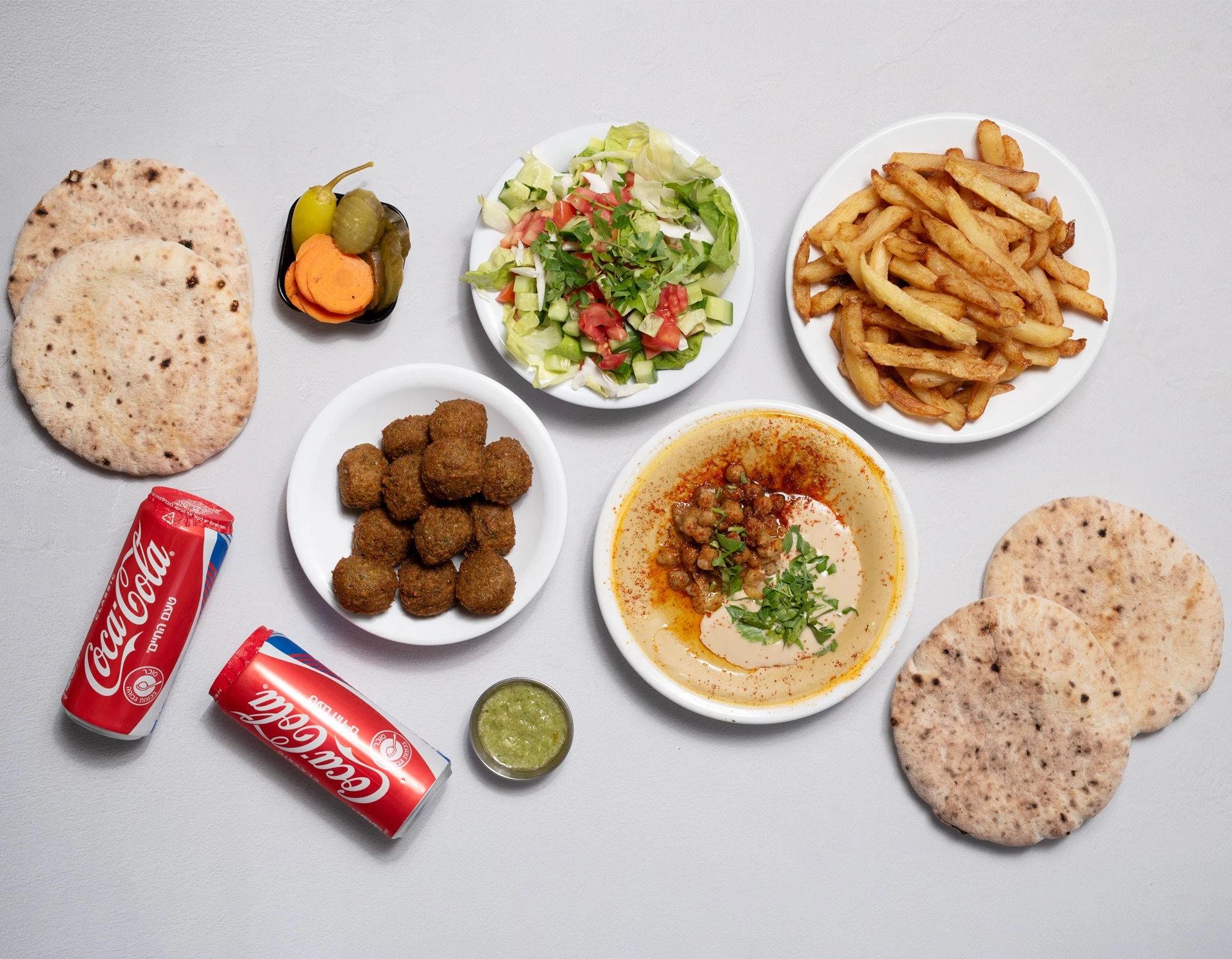קומבו נ נח זוגי חומוס פלאפל נ - נח חיפה