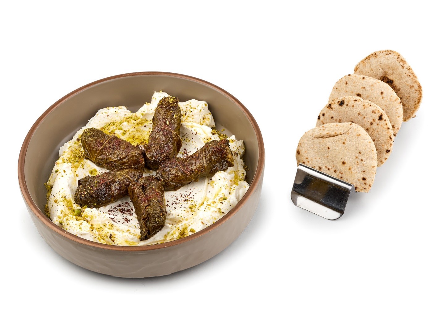 לאבנה פיסטוק ועלי גפן כצפיחית בדבש טירת כרמל טירת הכרמל