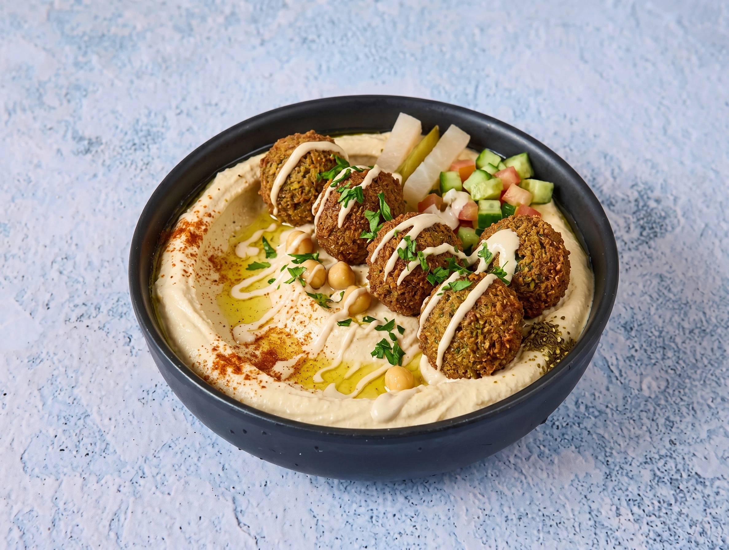 חומוס פלאפל האק רחובות