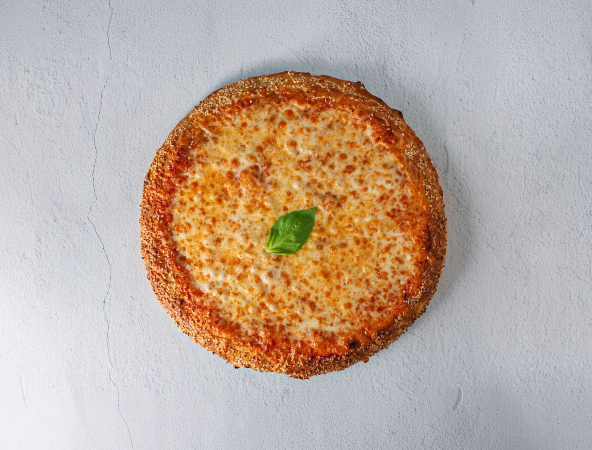 פיצה מרגריטה עבה פיצה גולדה בני ברק