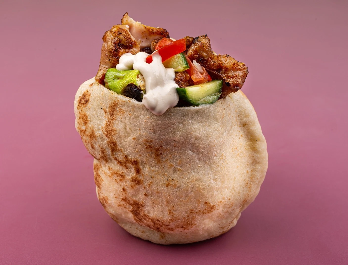 2 שיפודי פרגית בפיתה שווארמה אש חולון