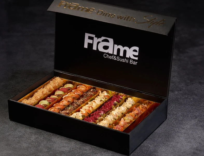 מגש סושי מסיבה בינוני Frame פריים סושי בר רמת החייל תל אביב