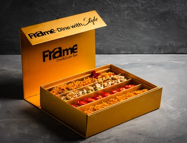 מגש טוטי שף זוגי Frame פריים סושי בר רמת החייל תל אביב