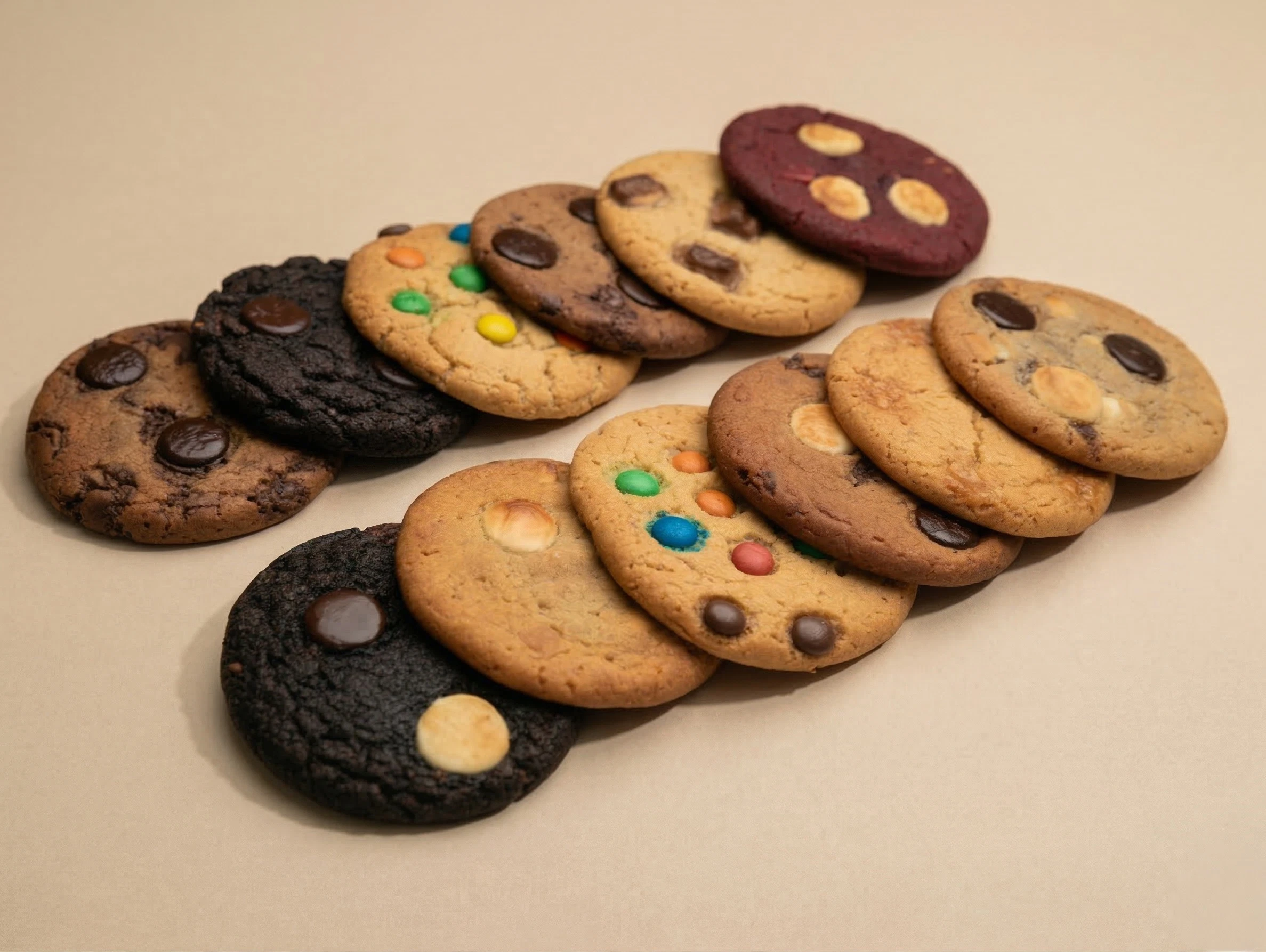 12 עוגיות בהרכבה עצמית Night Cookie 🍪 נייט קוקי | חיפה