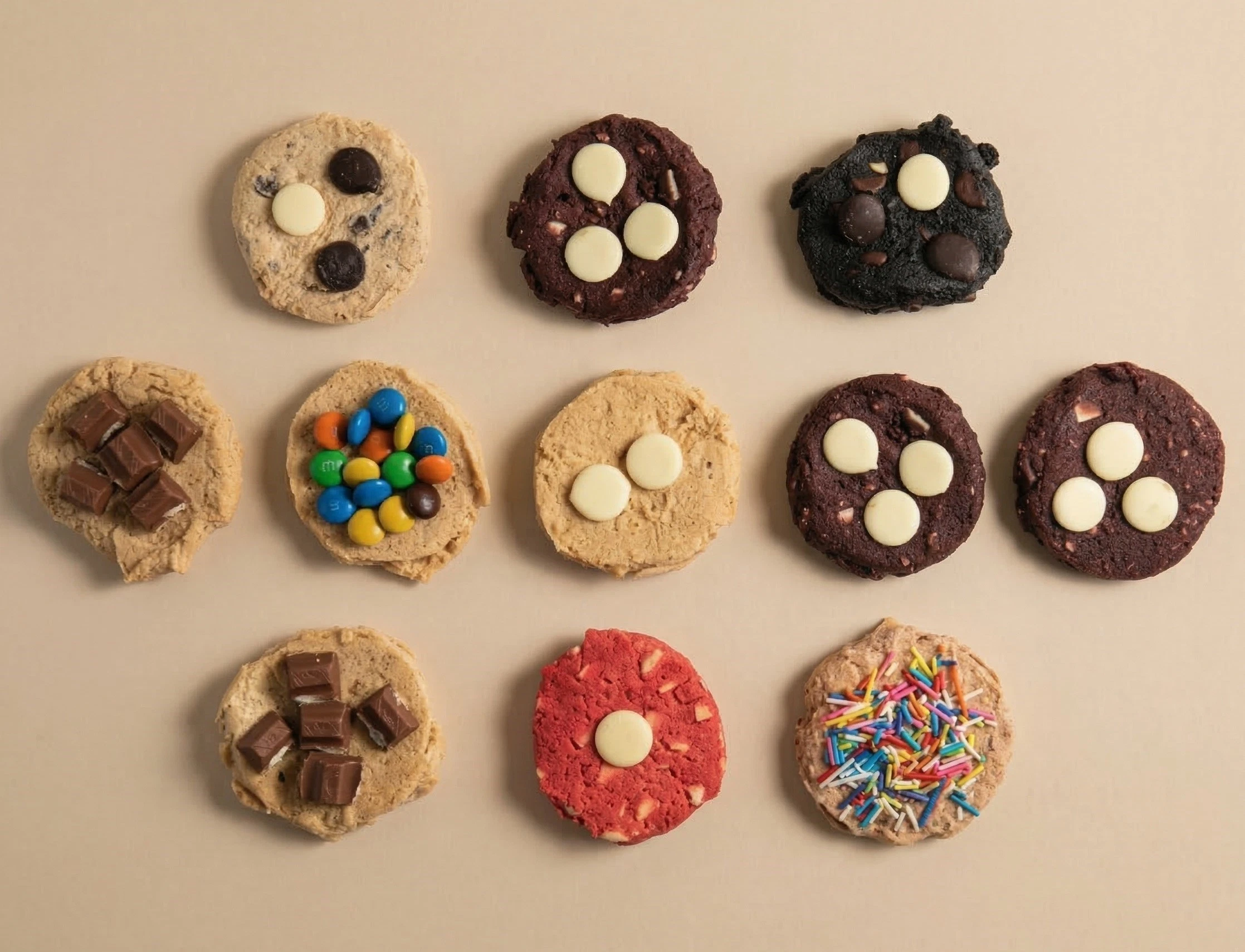 מארז 12 עוגיות לאפייה ביתית Night Cookie 🍪 נייט קוקי | חיפה