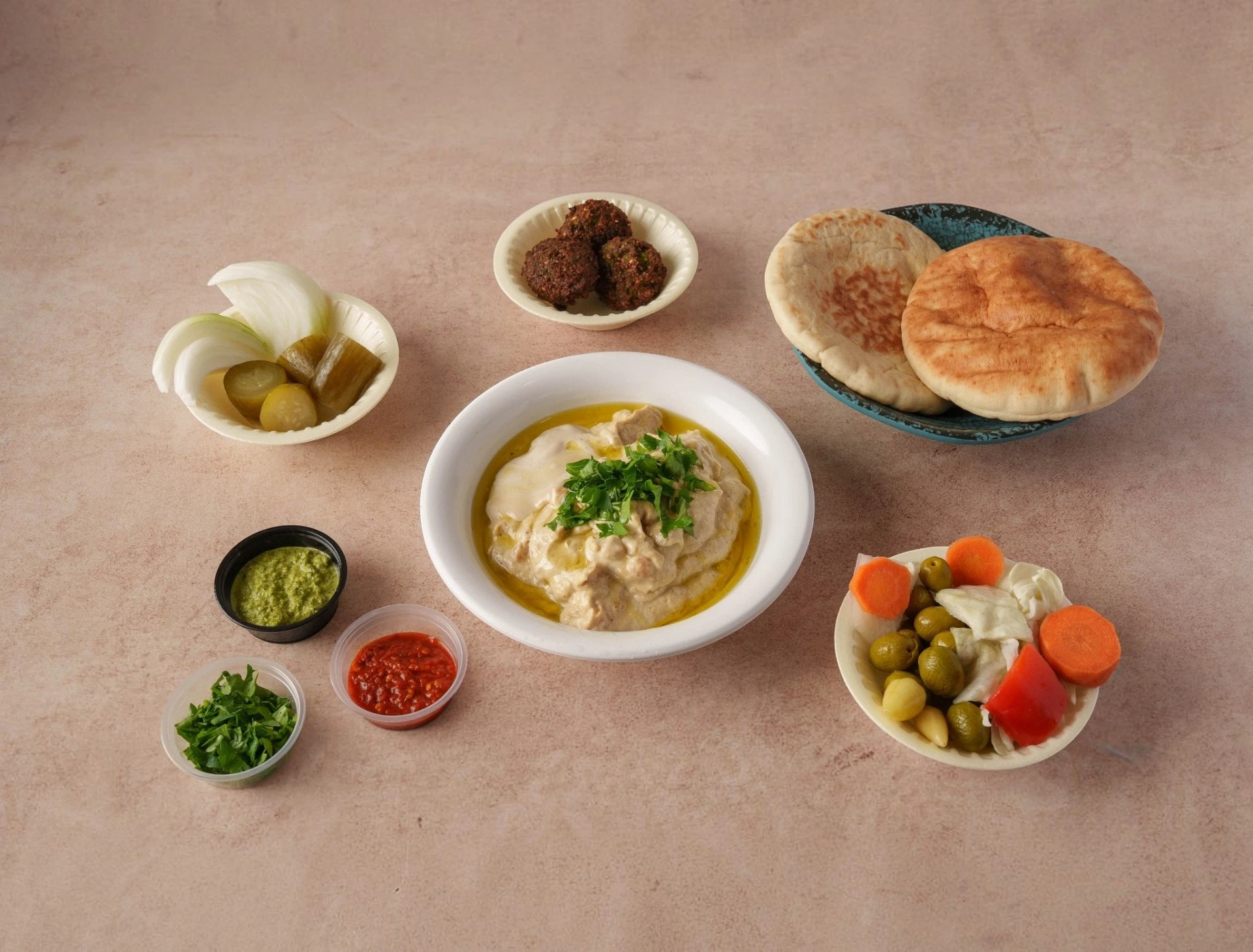 עסקית חומוס משאושה אובצ'ינסיקי חומוס ארץ ישראלי נהריה