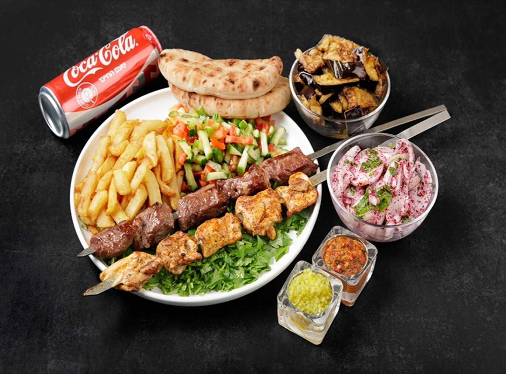 ארוחת יחיד שיפודי האחים רחובות