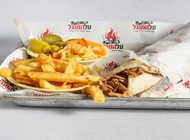 לאפה שווארמה הודו על המנגל אופקים