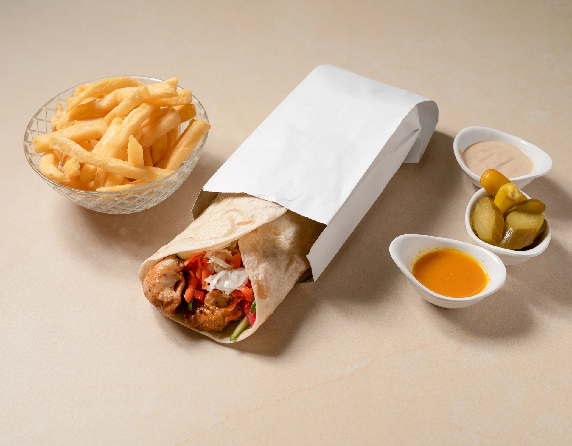 פרגית בלאפה שיפודי הבוסתן חיפה