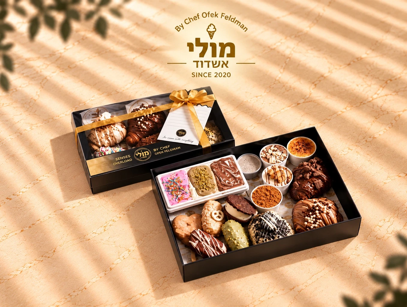 מארז משפחתי גלידריית מולי אשדוד