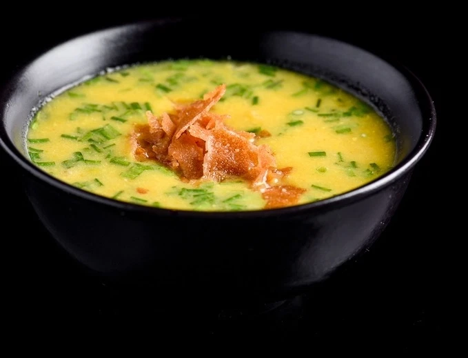 Corn soup Atza Romema Jerusalem ירושלים