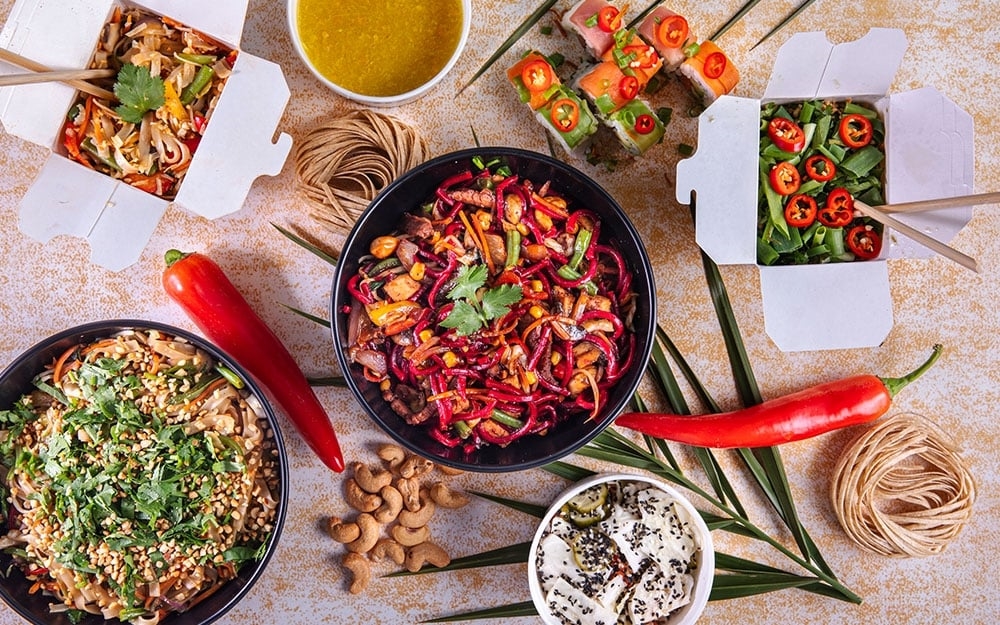 ווק אווי Wok A Way אילת - משלוחי אסייתי הזמנה אונליין