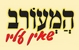 המעורב שאין עליו ראש העין